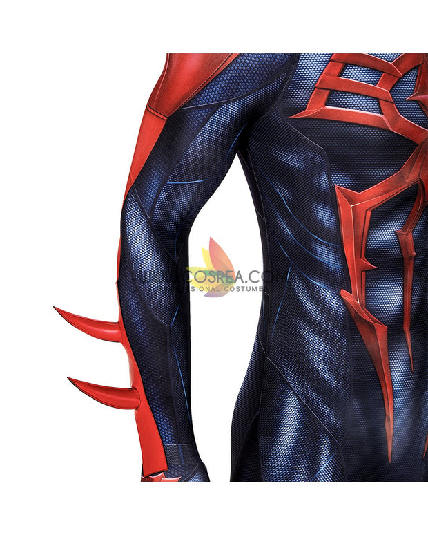 Cosrea Marvel Universe Spiderman 2099-V2 Digital Printed Cosplay Costume