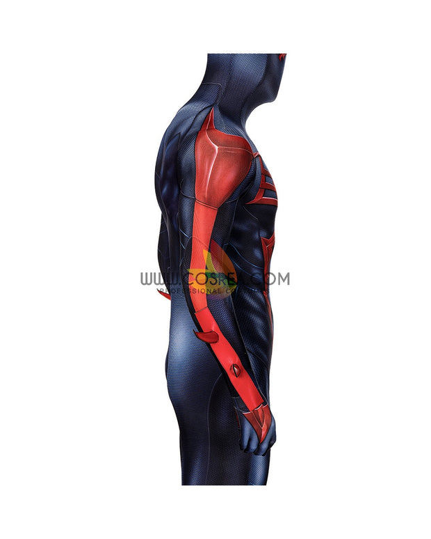 Cosrea Marvel Universe Spiderman 2099-V2 Digital Printed Cosplay Costume