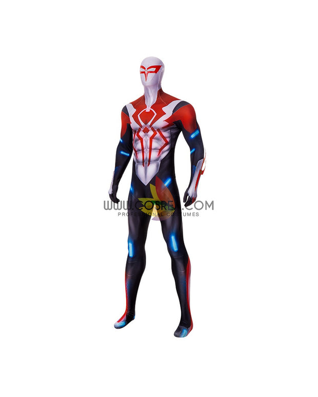 Cosrea Marvel Universe Spiderman 2099-V3 Digital Printed Cosplay Costume