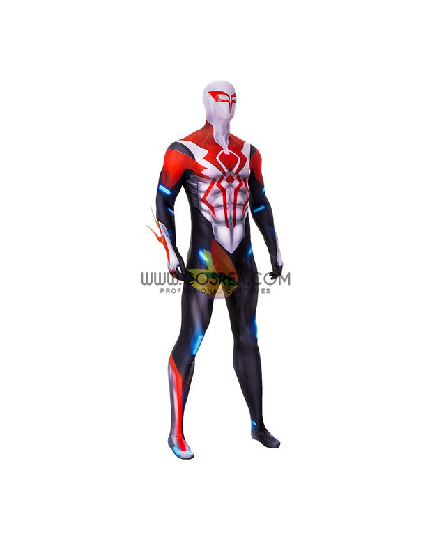 Cosrea Marvel Universe Spiderman 2099-V3 Digital Printed Cosplay Costume