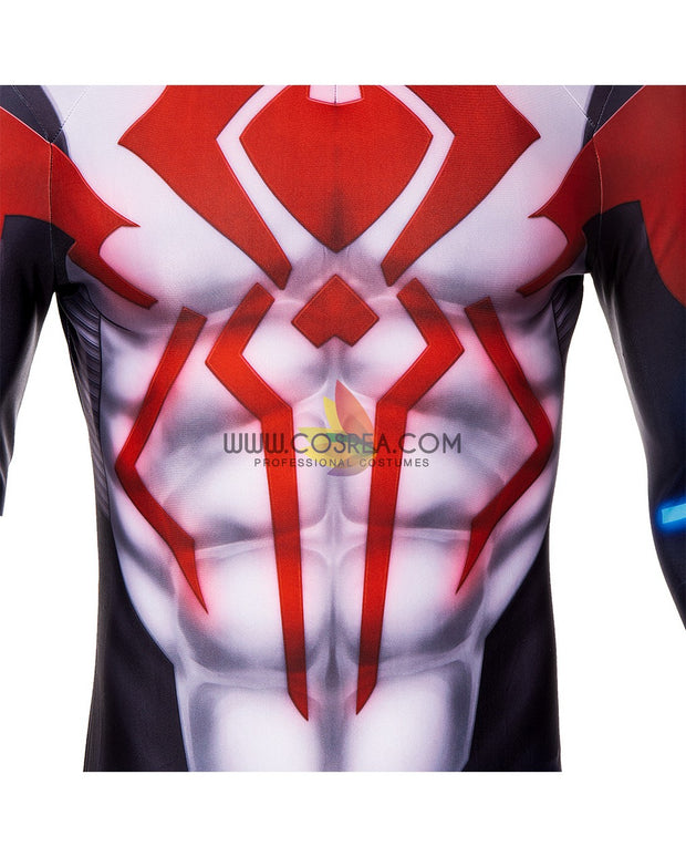 Cosrea Marvel Universe Spiderman 2099-V3 Digital Printed Cosplay Costume