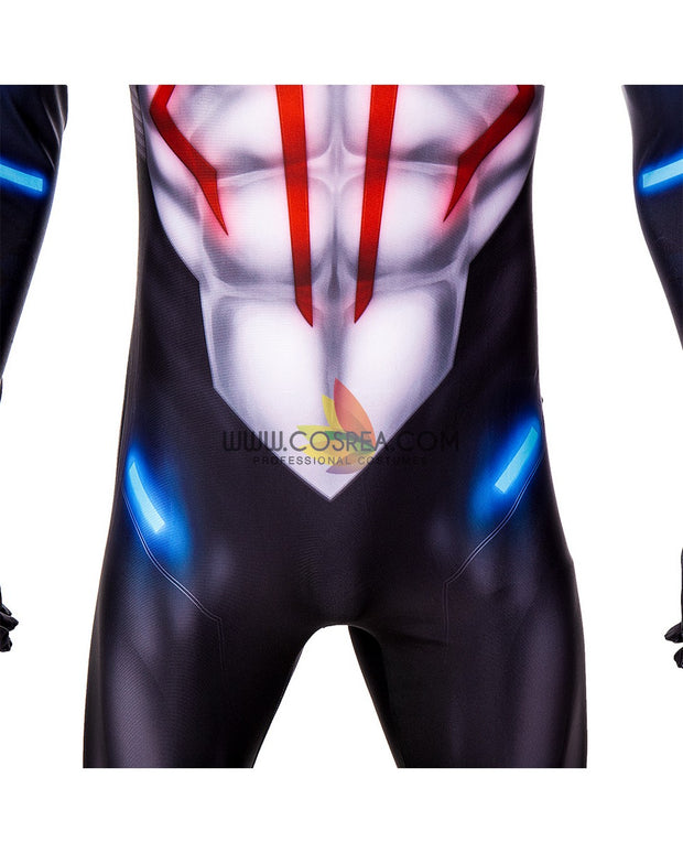 Cosrea Marvel Universe Spiderman 2099-V3 Digital Printed Cosplay Costume
