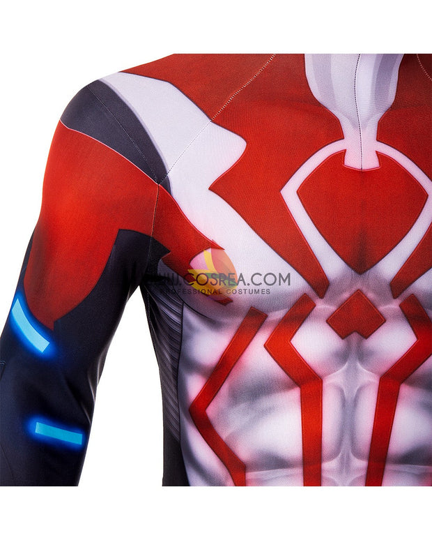 Cosrea Marvel Universe Spiderman 2099-V3 Digital Printed Cosplay Costume