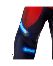 Cosrea Marvel Universe Spiderman 2099-V3 Digital Printed Cosplay Costume