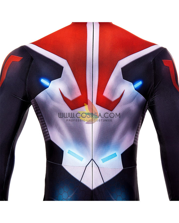 Cosrea Marvel Universe Spiderman 2099-V3 Digital Printed Cosplay Costume