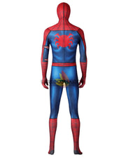 Cosrea Marvel Universe Spiderman Battle Torn Version Digital Printed Cosplay Costume