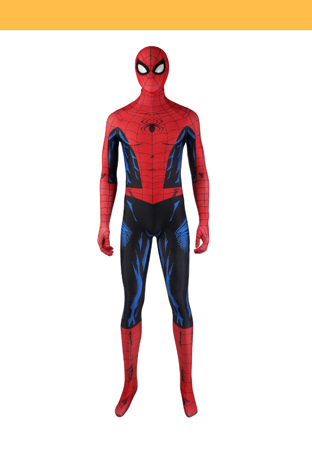 Cosrea Marvel Universe Spiderman Classic Comic Digital Printed Cosplay Costume