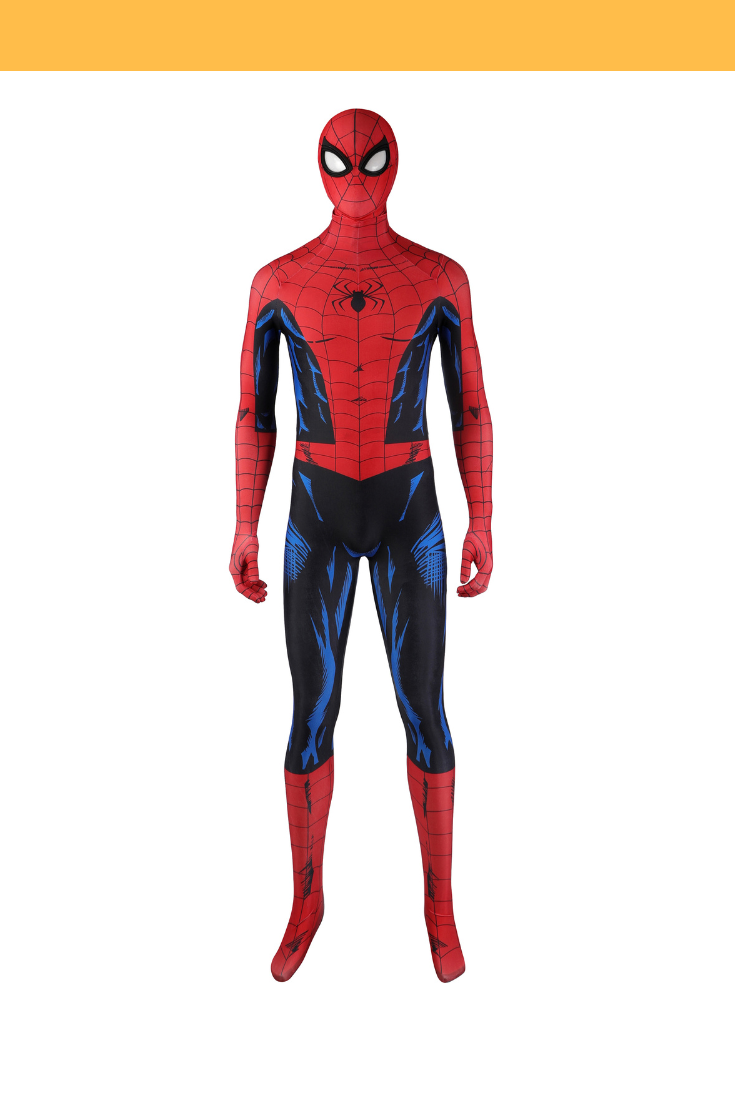 Cosrea Marvel Universe Spiderman Classic Comic Digital Printed Cosplay Costume