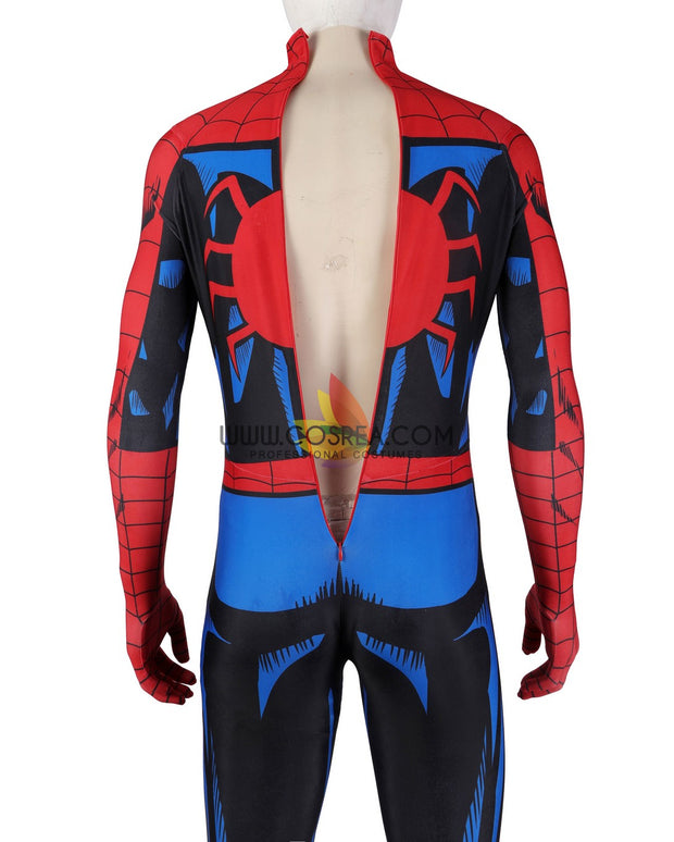 Cosrea Marvel Universe Spiderman Classic Comic Digital Printed Cosplay Costume
