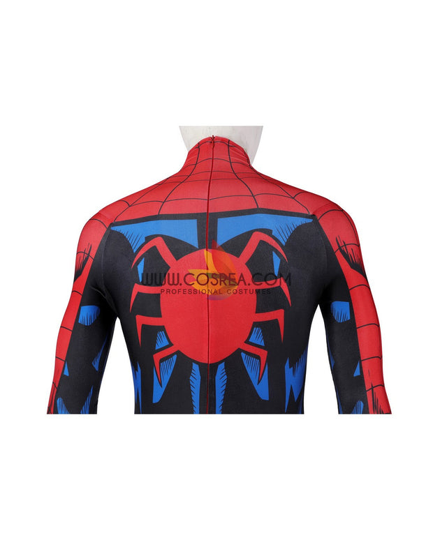 Cosrea Marvel Universe Spiderman Classic Comic Digital Printed Cosplay Costume