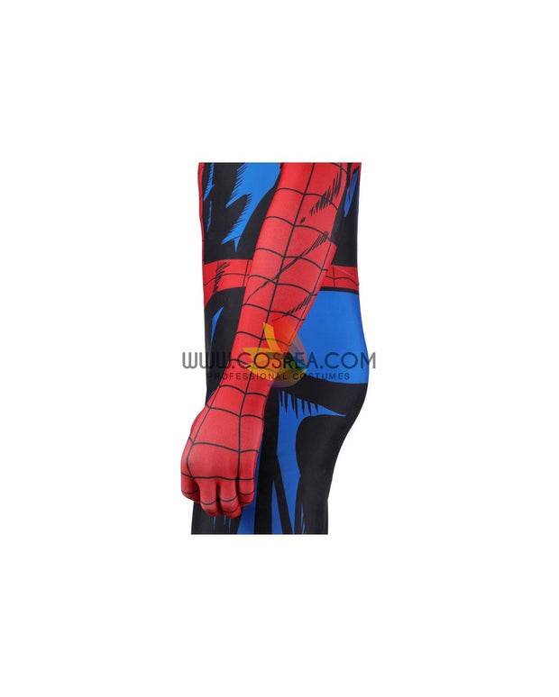 Cosrea Marvel Universe Spiderman Classic Comic Digital Printed Cosplay Costume