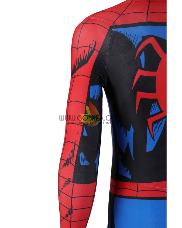 Cosrea Marvel Universe Spiderman Classic Comic Digital Printed Cosplay Costume