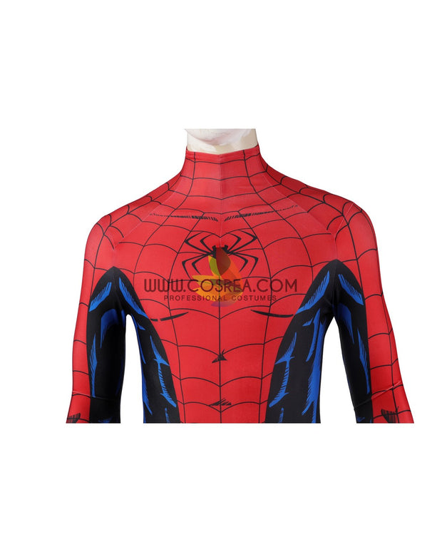 Cosrea Marvel Universe Spiderman Classic Comic Digital Printed Cosplay Costume