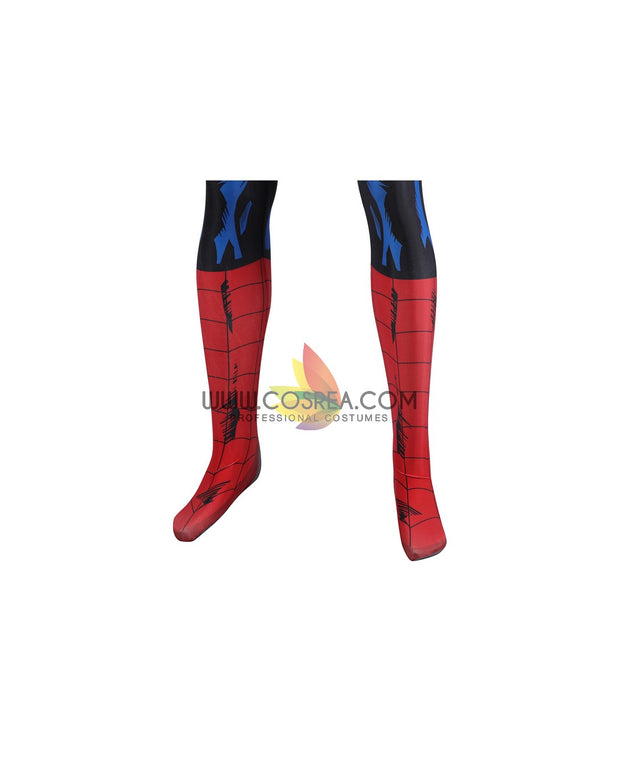 Cosrea Marvel Universe Spiderman Classic Comic Digital Printed Cosplay Costume