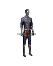 Cosrea Marvel Universe Spiderman No Way Home Black Version Digital Printed Cosplay Costume