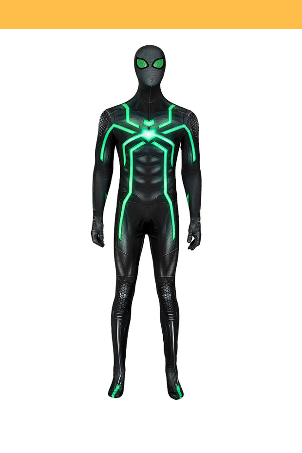 Cosrea Marvel Universe Spiderman PS4 Game Stealthsuit Digital Printed Cosplay Costume