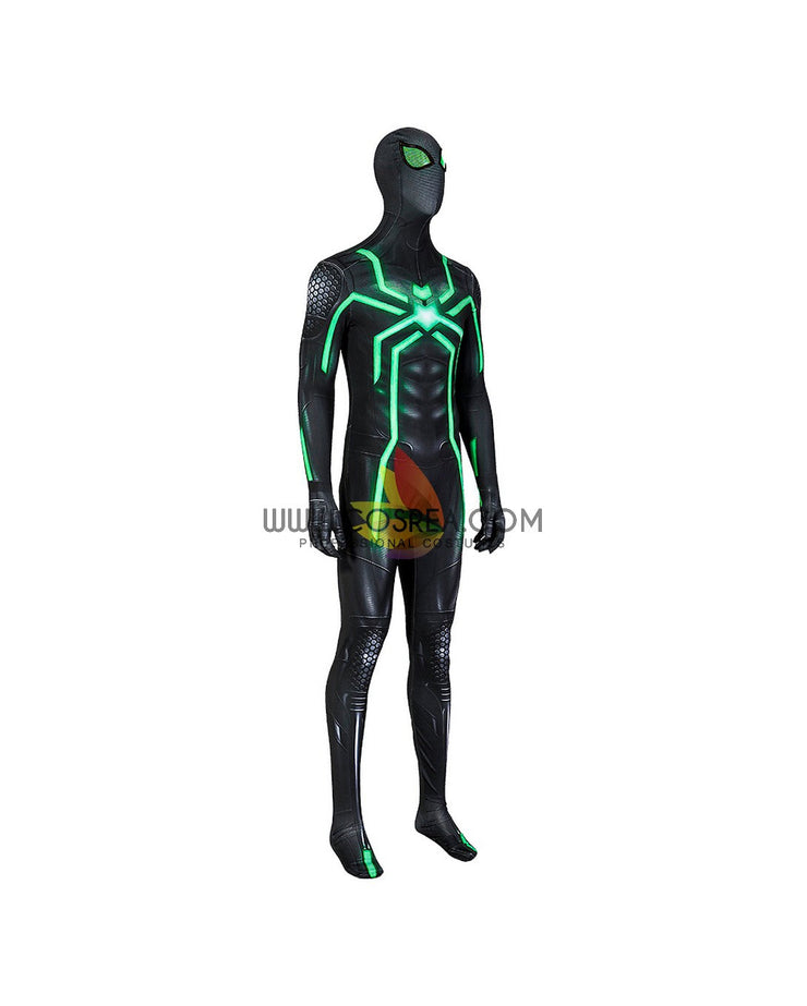 Cosrea Marvel Universe Spiderman PS4 Game Stealthsuit Digital Printed Cosplay Costume