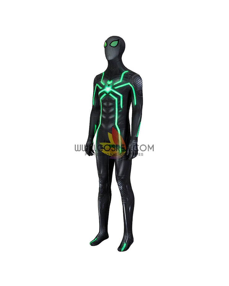 Cosrea Marvel Universe Spiderman PS4 Game Stealthsuit Digital Printed Cosplay Costume