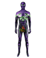 Cosrea Marvel Universe Spiderman Purple Reign Digital Printed Cosplay Costume