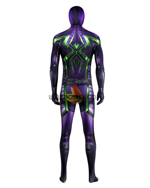 Cosrea Marvel Universe Spiderman Purple Reign Digital Printed Cosplay Costume
