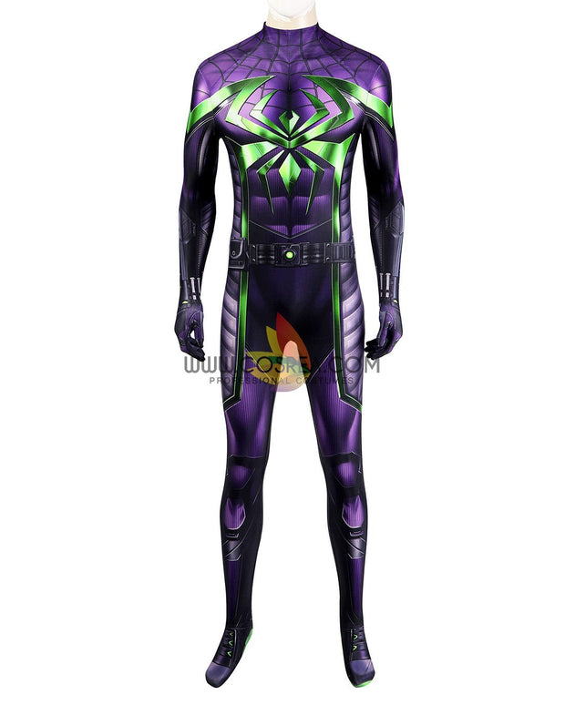Cosrea Marvel Universe Spiderman Purple Reign Digital Printed Cosplay Costume