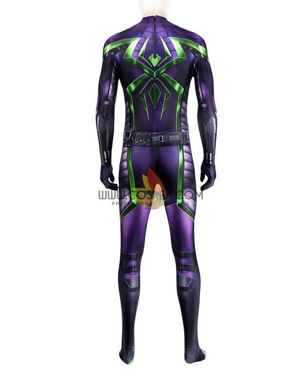 Cosrea Marvel Universe Spiderman Purple Reign Digital Printed Cosplay Costume