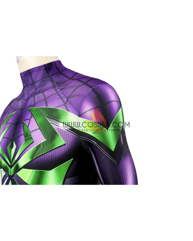 Cosrea Marvel Universe Spiderman Purple Reign Digital Printed Cosplay Costume