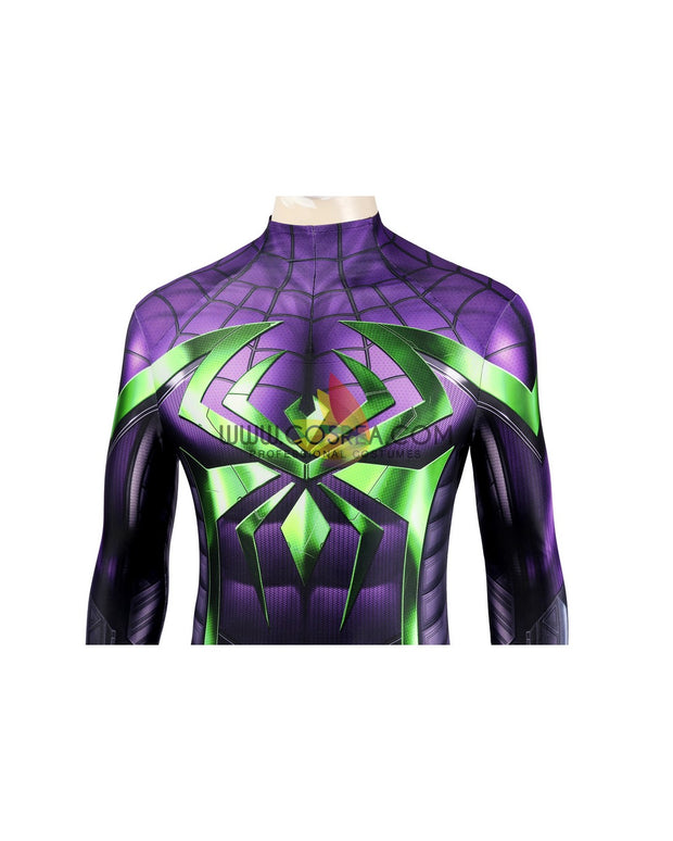 Cosrea Marvel Universe Spiderman Purple Reign Digital Printed Cosplay Costume