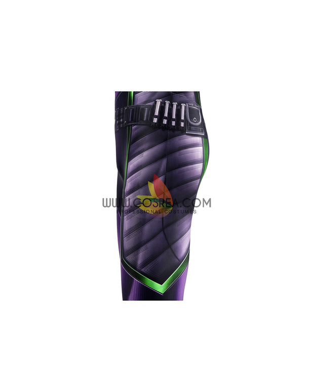 Cosrea Marvel Universe Spiderman Purple Reign Digital Printed Cosplay Costume