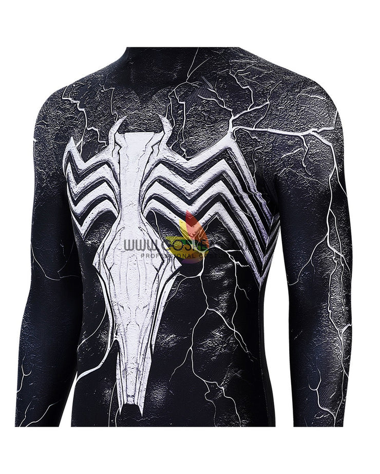 Cosrea Marvel Universe Spiderman Symbiote Digital Printed Cosplay Costume