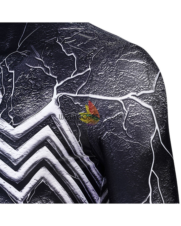 Cosrea Marvel Universe Spiderman Symbiote Digital Printed Cosplay Costume