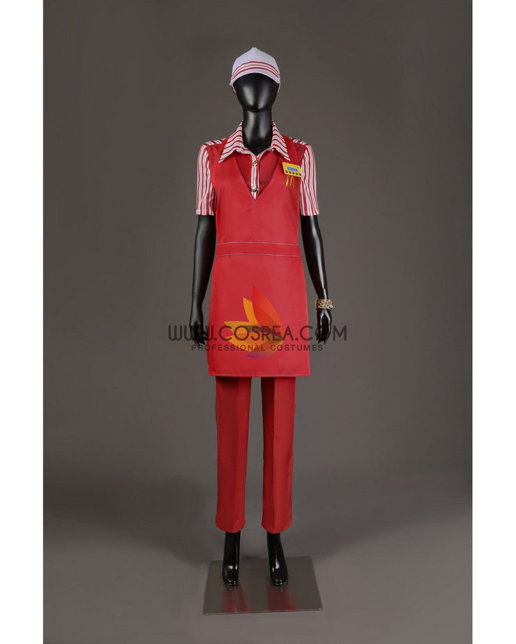 Cosrea Marvel Universe Sylvie Mcdonald's Uniform Cosplay Costume