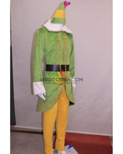Cosrea TV Costumes Buddy The Elf Velvet Cosplay Costume