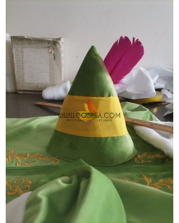 Cosrea TV Costumes Buddy The Elf Velvet Cosplay Costume