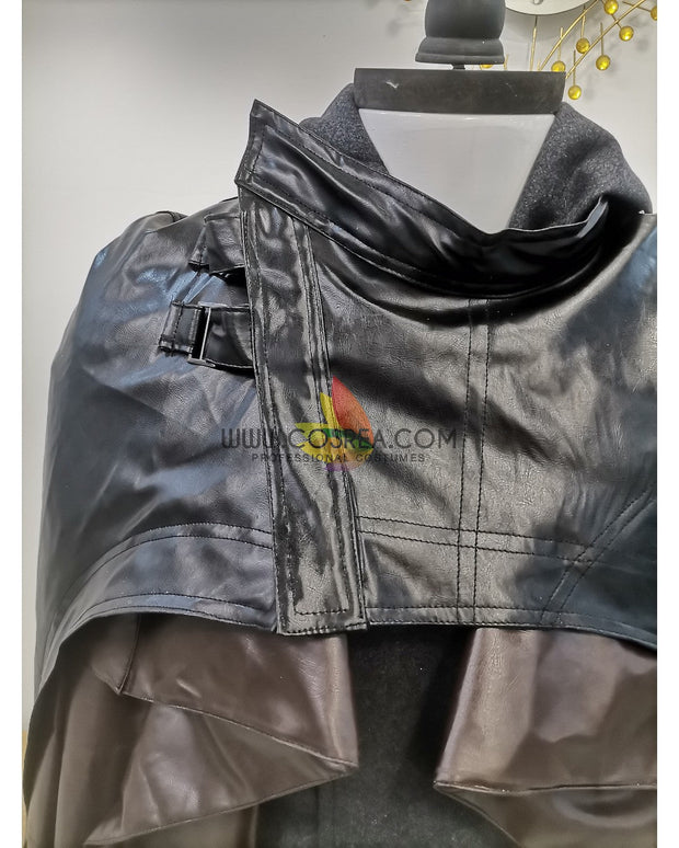 Cosrea TV Costumes Luke Skywalker Ahch To Island Last Jedi PU Leather Cosplay Costume