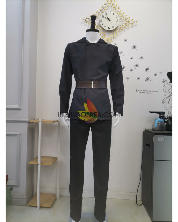 Cosrea TV Costumes Luke Skywalker Ahch To Island Last Jedi PU Leather Cosplay Costume