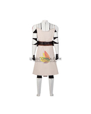 Cosrea TV Costumes Obi-Wan Kenobi Clone Wars PU Leather Cosplay Costume