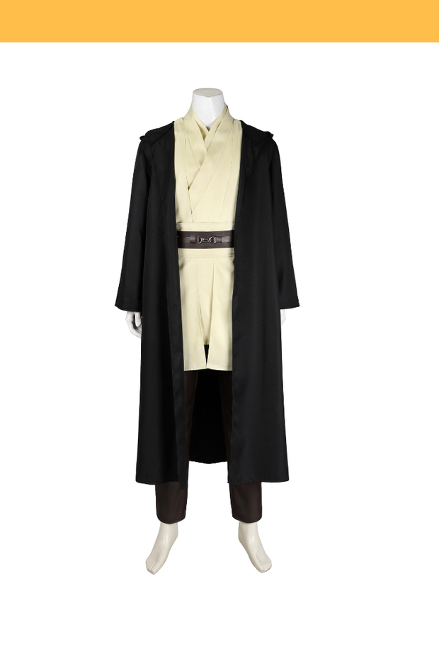 Cosrea TV Costumes Qui-Gon Jinn Star Wars The Phantom Menace Custom Costume
