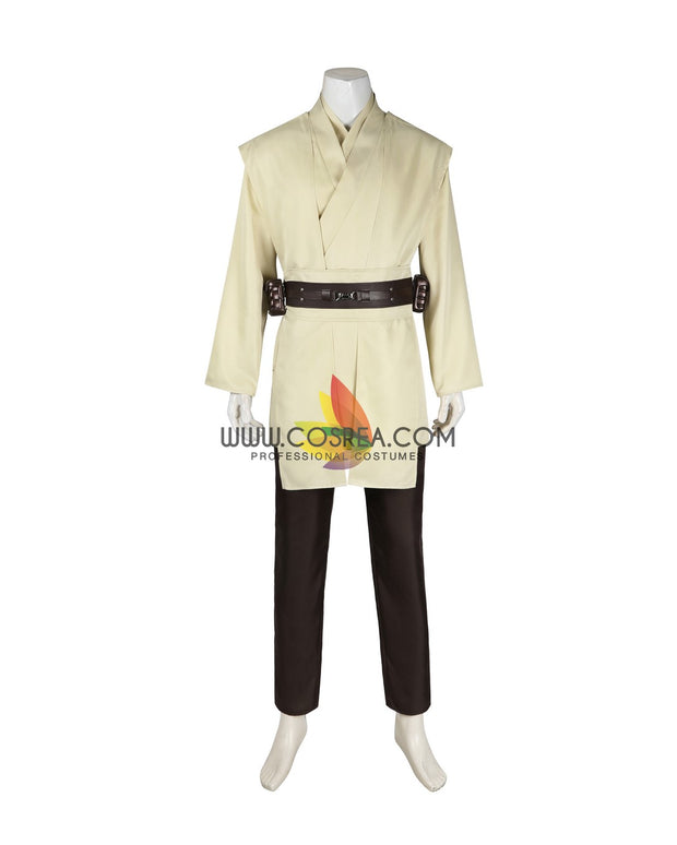 Cosrea TV Costumes Qui-Gon Jinn Star Wars The Phantom Menace Custom Costume