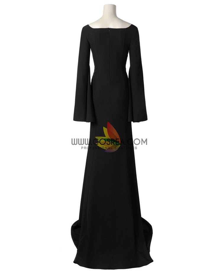 Cosrea TV Costumes Wednesday Morticia Addams Cosplay Costume