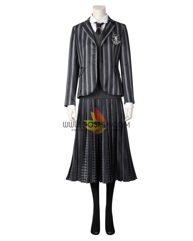 Cosrea TV Costumes Wednesday Nevermore Academy Uniform Cosplay Costume