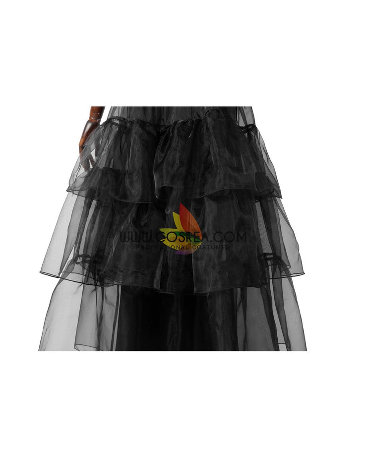 Cosrea TV Costumes Wednesday Rave'n Dance Tulle Dress Cosplay Costume