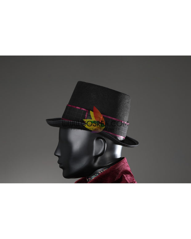 Cosrea TV Costumes Willy Wonka Velvet Custom Costume