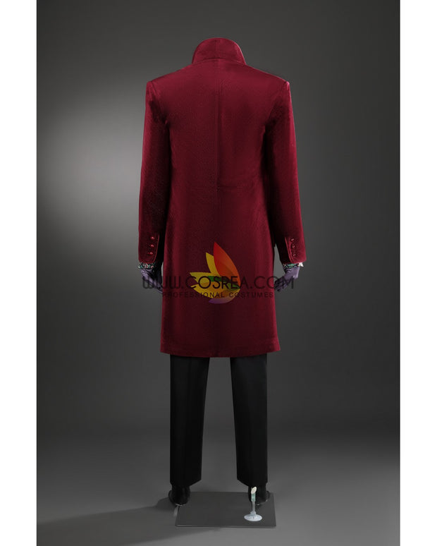 Cosrea TV Costumes Willy Wonka Velvet Custom Costume