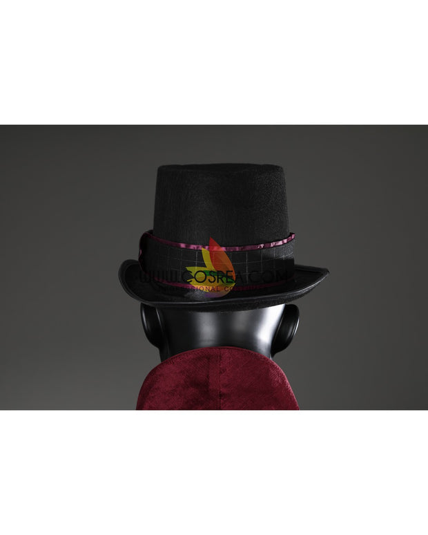 Cosrea TV Costumes Willy Wonka Velvet Custom Costume