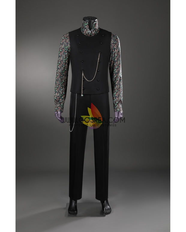 Cosrea TV Costumes Willy Wonka Velvet Custom Costume