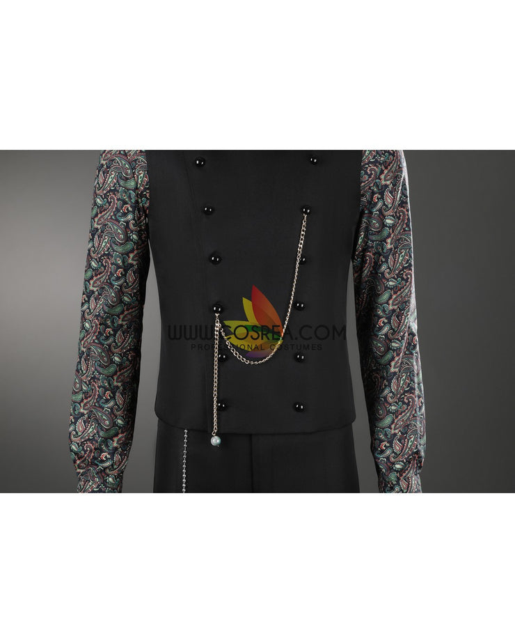 Cosrea TV Costumes Willy Wonka Velvet Custom Costume