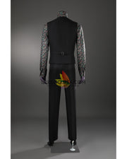 Cosrea TV Costumes Willy Wonka Velvet Custom Costume