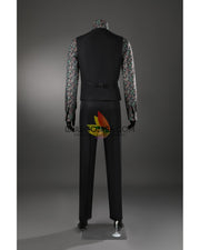 Cosrea TV Costumes Willy Wonka Velvet Custom Costume