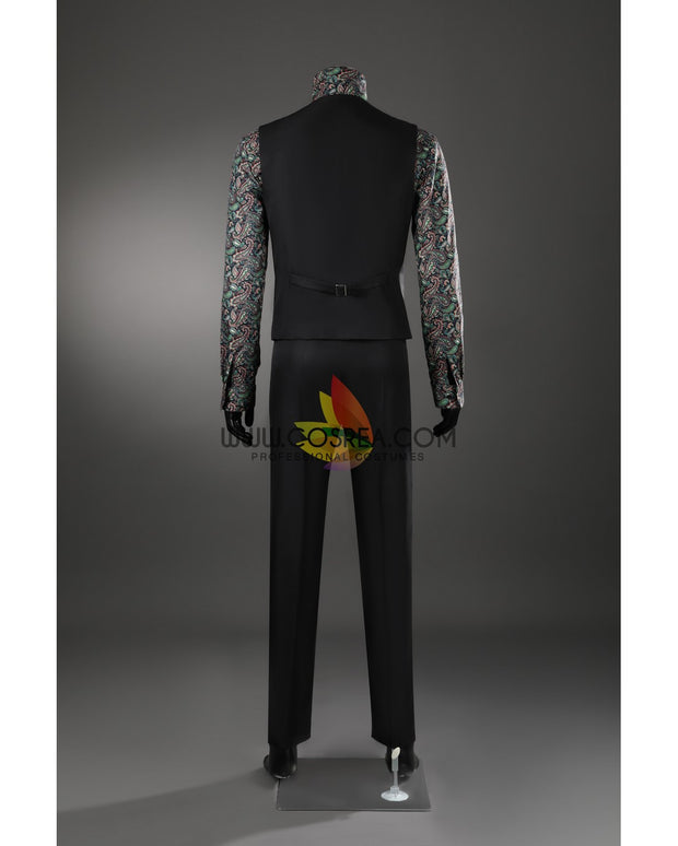 Cosrea TV Costumes Willy Wonka Velvet Custom Costume